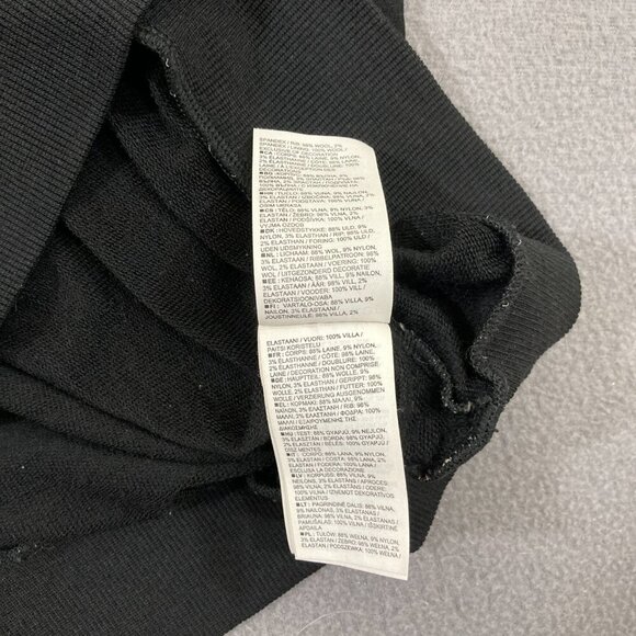 Icebreaker Hoodie Women's Size XS Black Crush Merino Wool Sweater Pullover - Picture 6 of 12